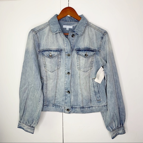 Abound Denim Jean Jacket Sz S NWT - Picture 3 of 13